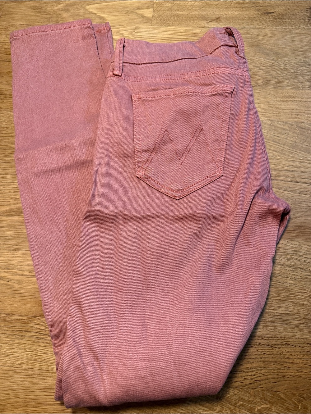 MOTHER red Skinny Jeans